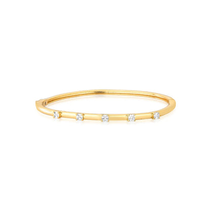 Bracelete Dourado Crystal Rain - foto 3