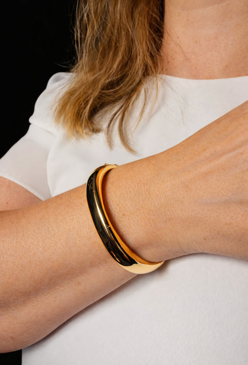 BRACELETE DOURADO SQUARE GOLD